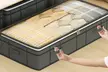 Under Bed Storage Bags Zipper Organizer for Clothes Bedding Blanket 52L 90L 125L - Second Medium