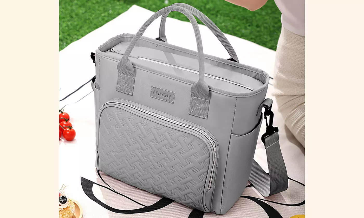 ItBelongs2U Insulated Lunch Bag Leakproof Cooler Tote 11L