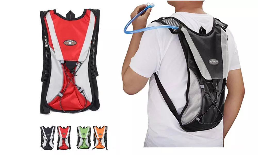 Hiking, Riding, Camping Hydration Backpack with 2L BPA-Free Water Reservoir - Primary Image