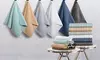 Bibb Home 6 Piece or 4 Pack Ribbed Egyptian Cotton Towel Set