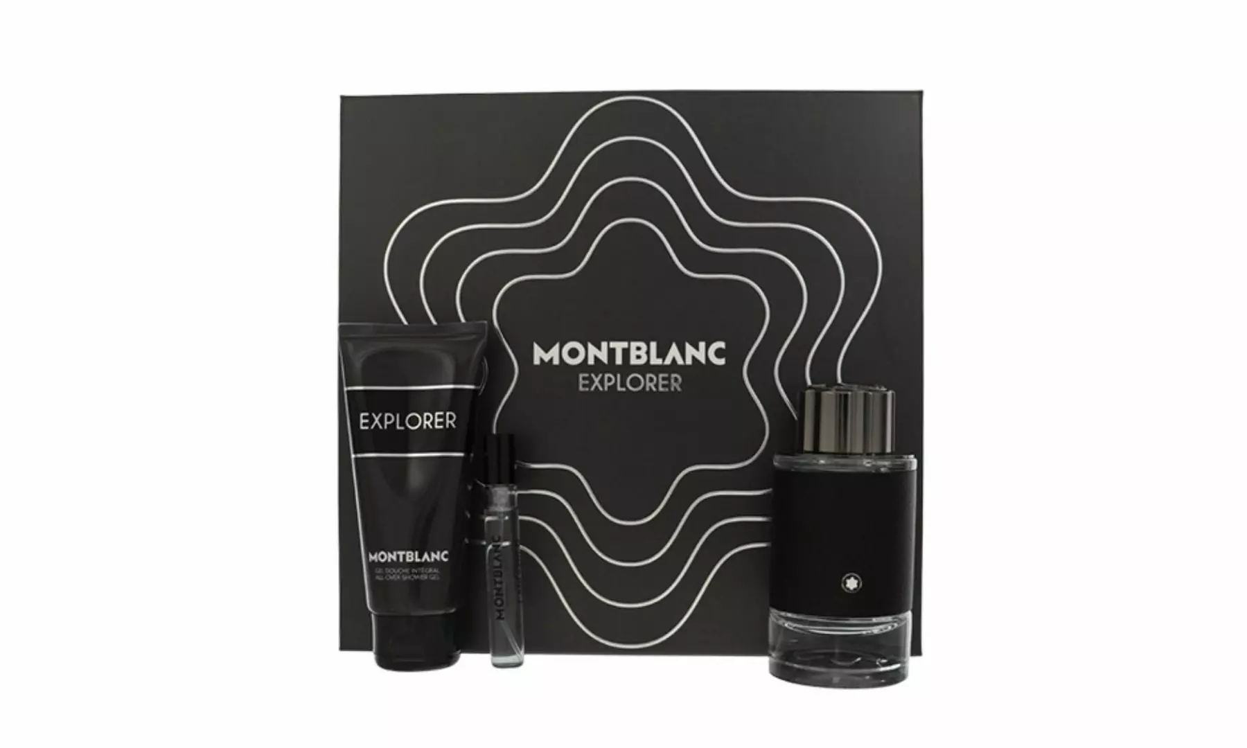 Montblanc Explorer, Explorer Platinum, or Explorer Ultra Blue 3 Piece Gift Sets