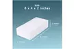 6-Pack Rectangle Polystyrene Foam Block, Brick for DIY  Sculpture, 8 x 4 x 2" - Second Medium