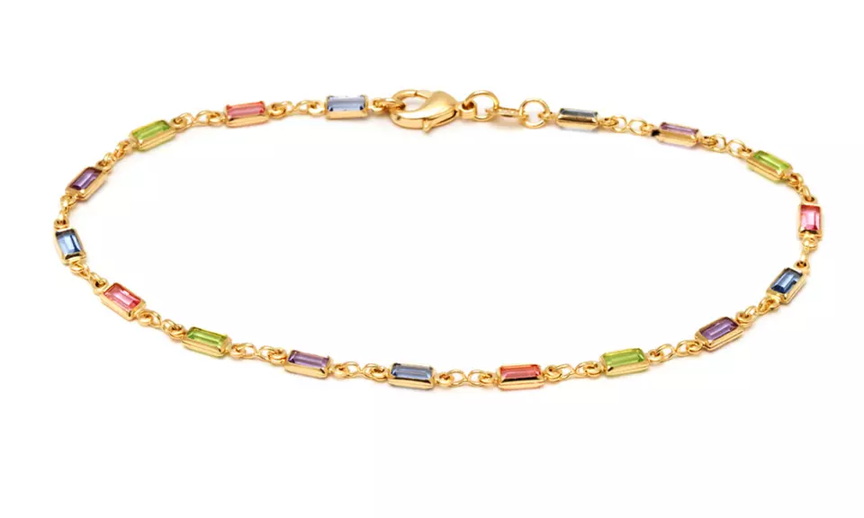 18K Gold Plated Anklet - Primary Image