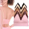 6-Pack Pink and Brown Bralettes