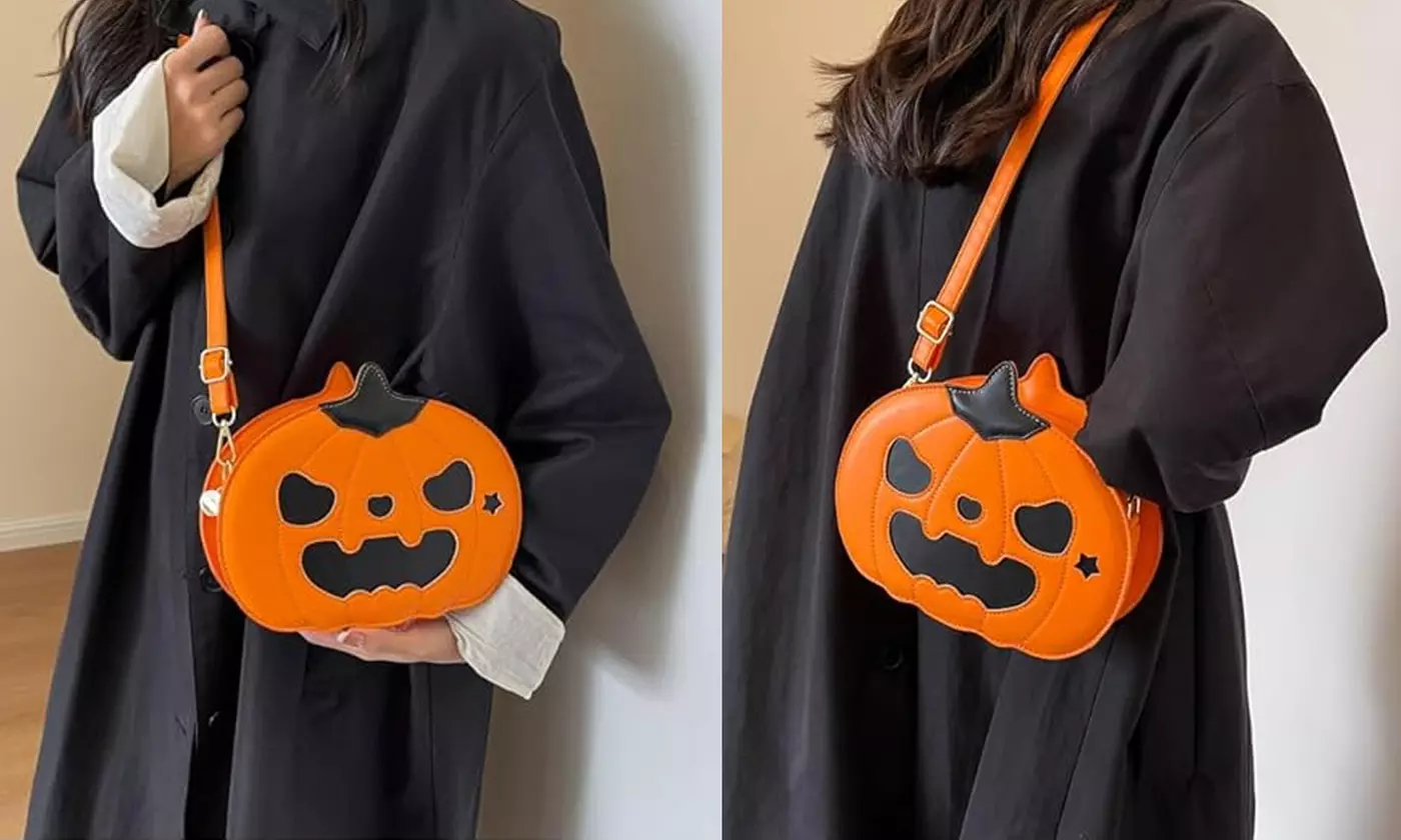 PU Leather Novelty Halloween Crossbody Purse
