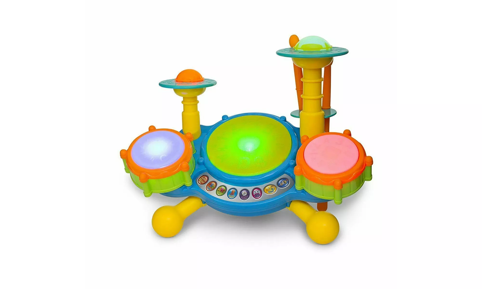 Educational Toys For 2 Year Old Baby Kids Toddlers Boy Girl Learning Drum Set - Primary Image