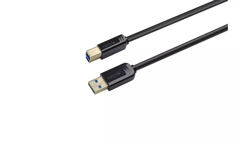 Kanto Pro Series P89F-2000B USB 3.0 A to USB 3.0 B (Male to Male) - 6 ft (2 m) - Second Medium