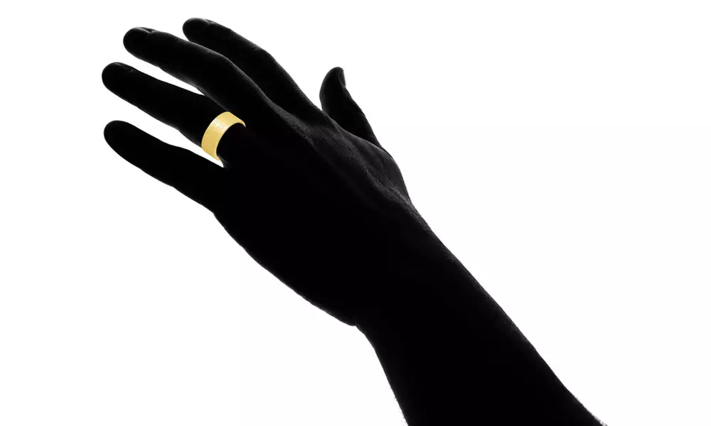  Stainless Steel Our Father Prayer Band Ring