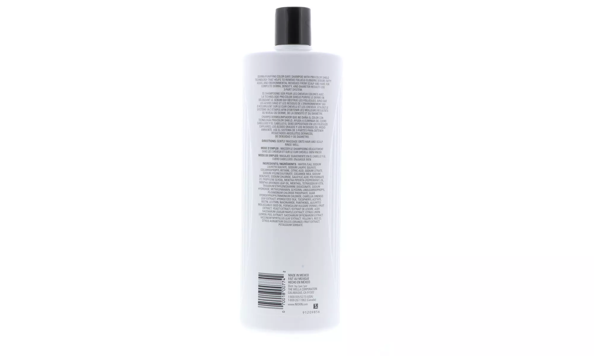 Nioxin Cleanser Shampoo and Scalp Therapy Conditioner 33.8 Oz Sets