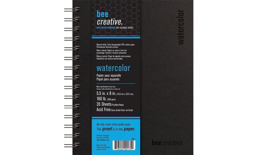 Bee Paper B20063 8 X 8 In. Creative Watercolor Book | Groupon