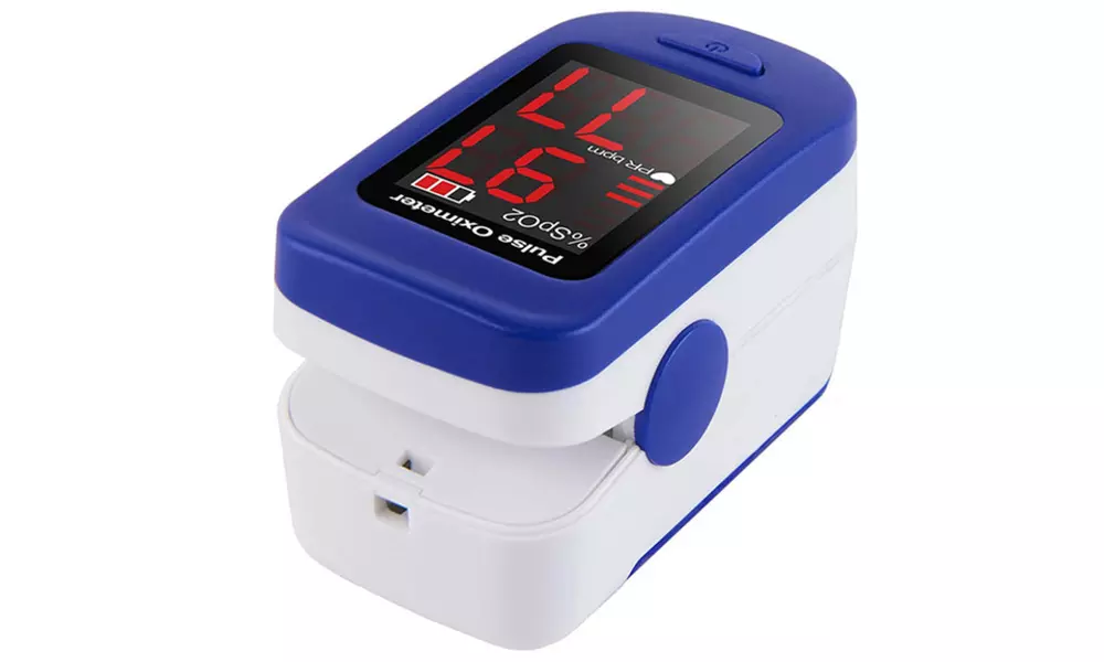 Pulse Oximeter Health Monitor Portable Finger Oxygen Saturation Monitor - Primary Image
