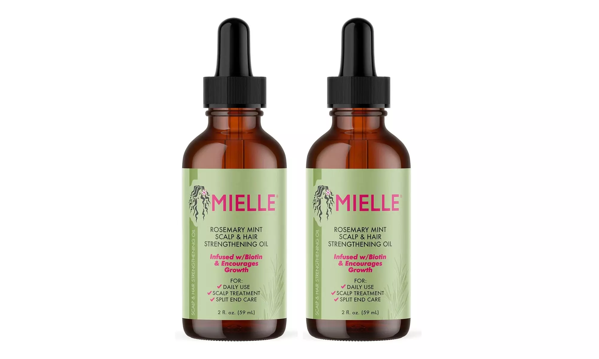 Mielle Organics Rosemary Mint Scalp & Hair Strengthening Oil for All Hair Types