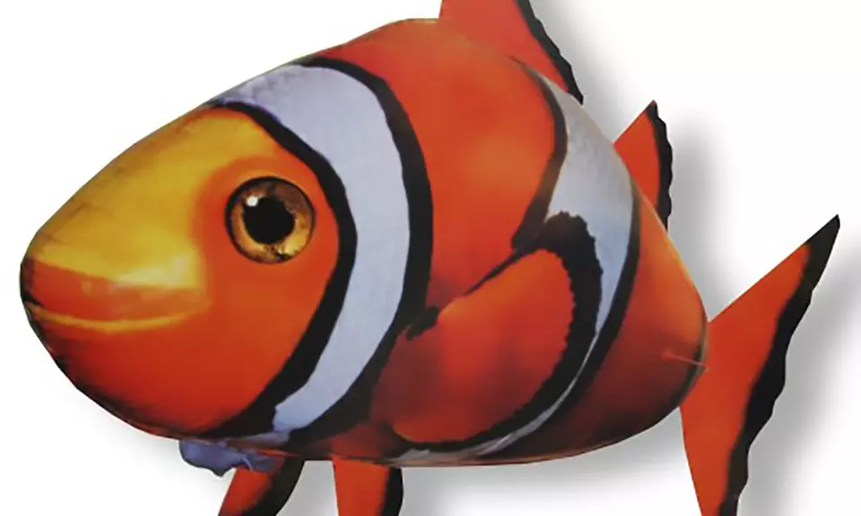 eXtreme Swimmers R/C flying clown fish. Remote control flying fish. - Primary Image
