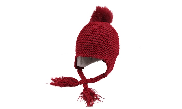 red snow hat