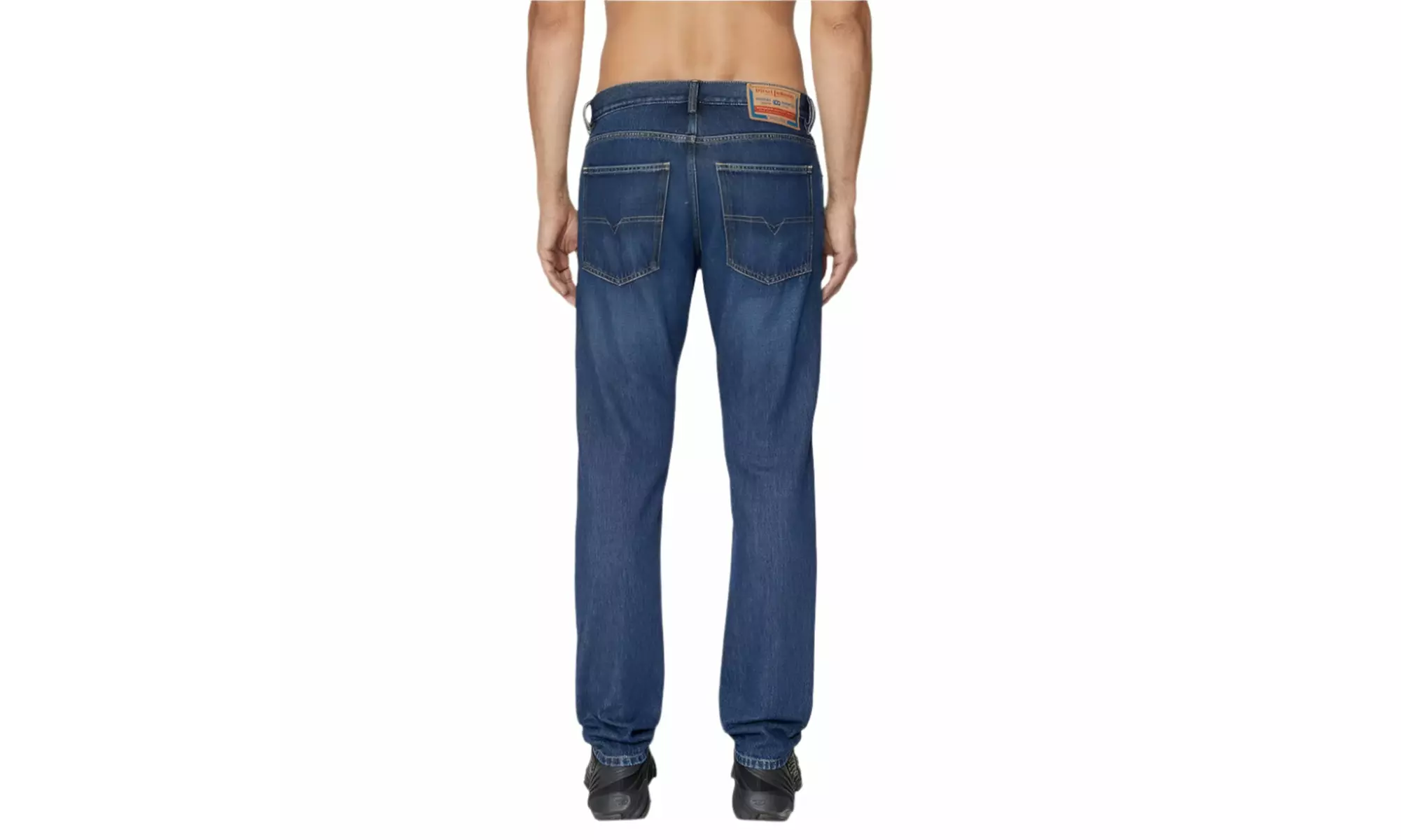 Diesel Men's Slim Fit Straight-Leg Denim Jeans- 3 Washes 1 Style