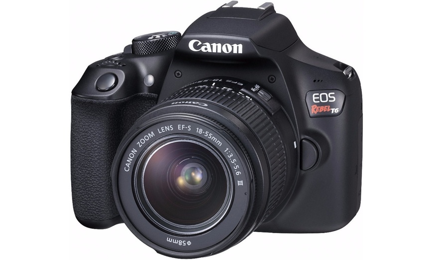 canon t6 dslr bundle