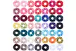 CC CHIC 48 Pieces Hair Scrunchies Elastics Hair Bands Ties for Women Girls - Second Medium