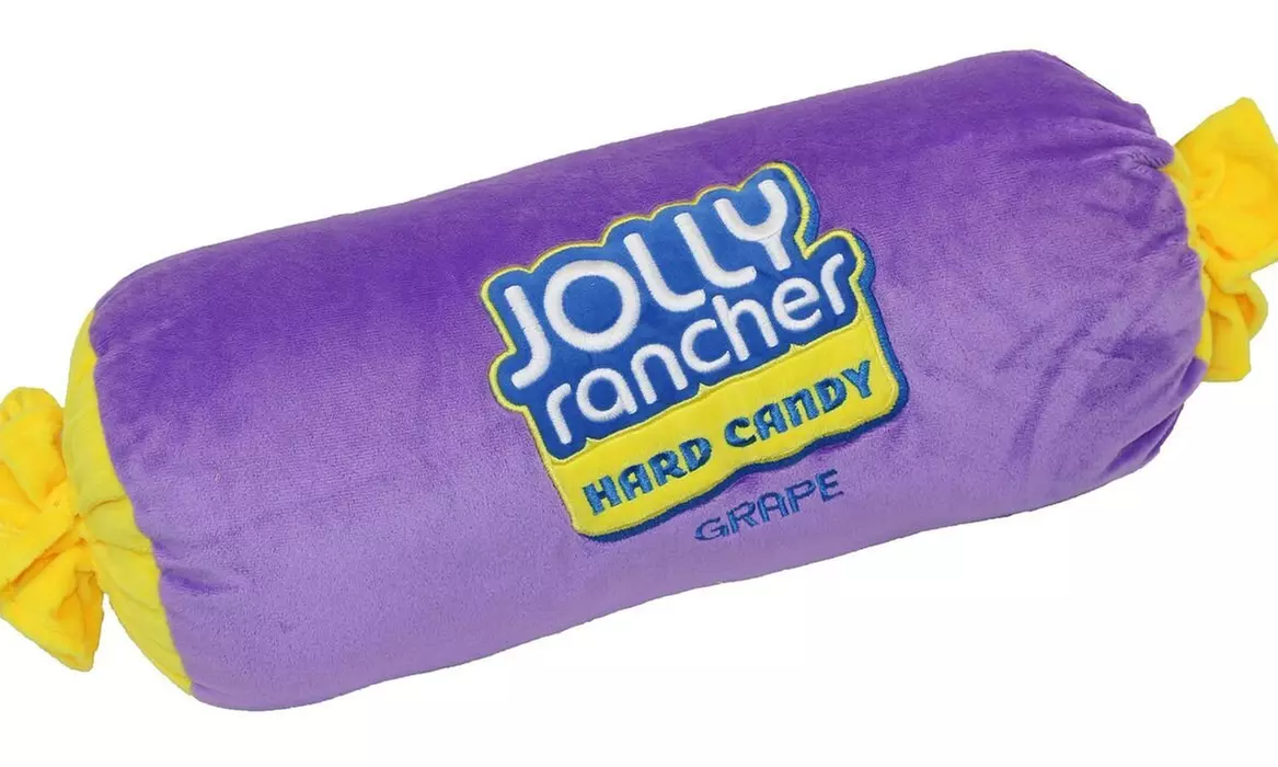 Sweet Novelty 60312 Jolly Rancher - Purple Grape Large Plush Pillow - Primary Image