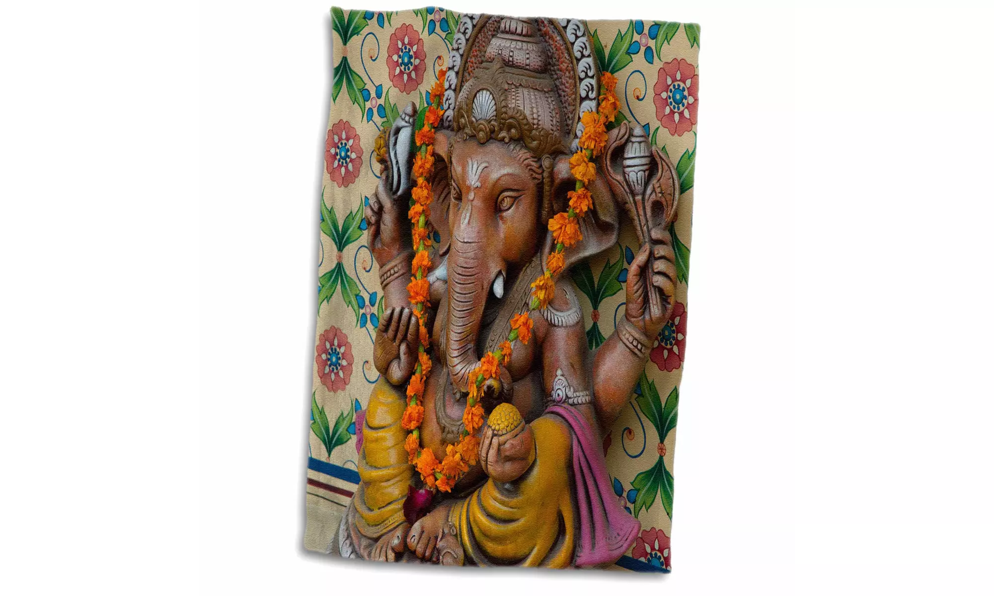  Towel - Small shrine to Ganesh, Jaipur, Rajasthan. - 15 by 22-inches  - Primary Image
