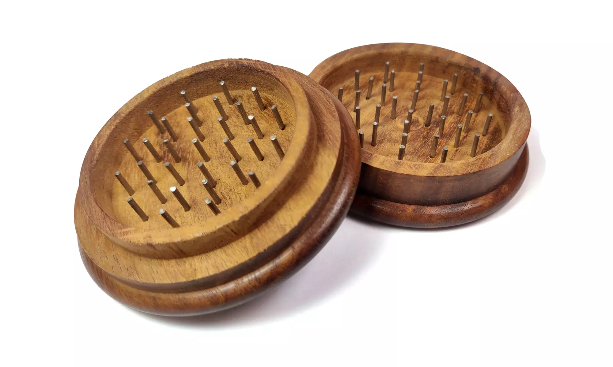 Handmade Wooden Herb Grinder - Primary Image