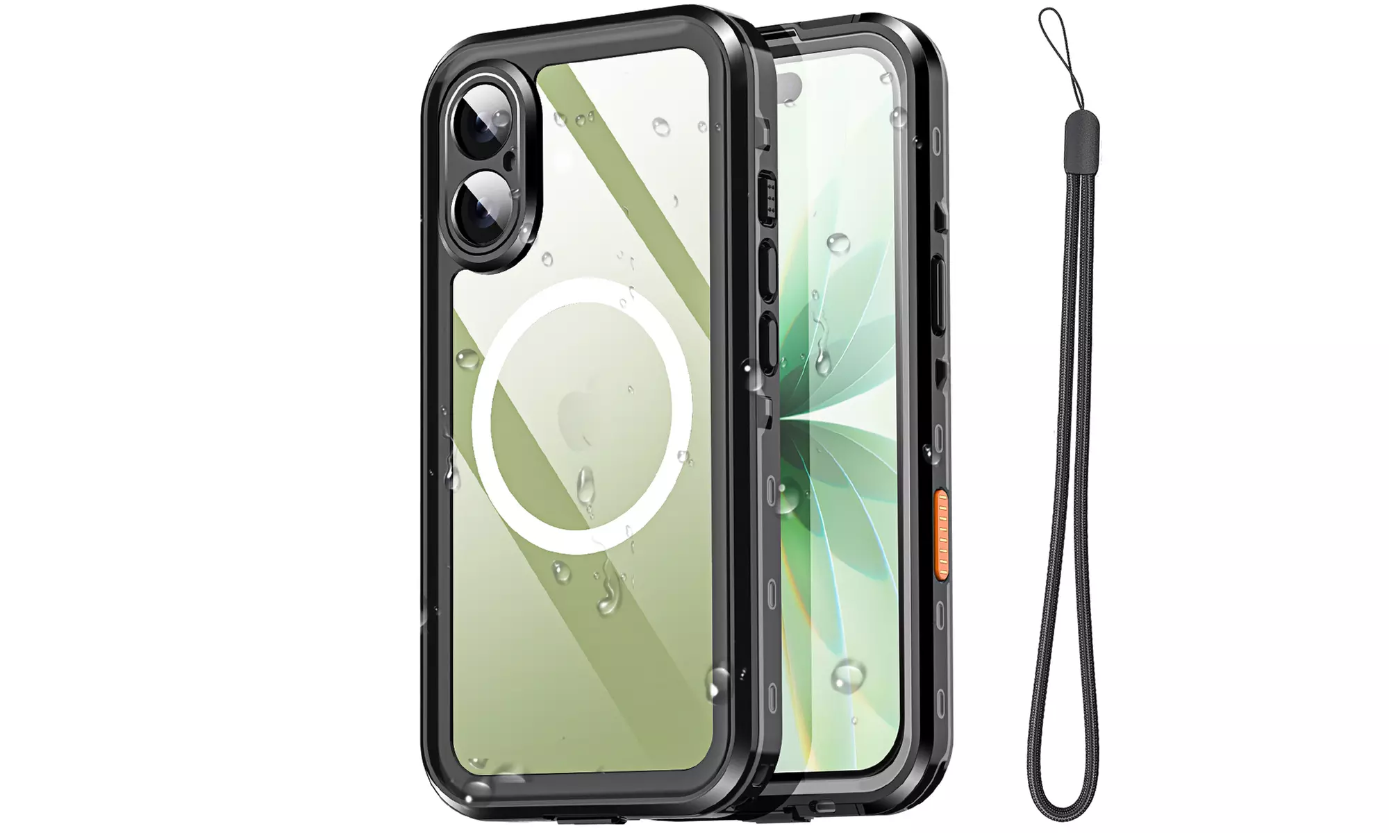For iPhone 17 Pro Max Air Waterproof Magnetic Heavy Duty Shockproof Case