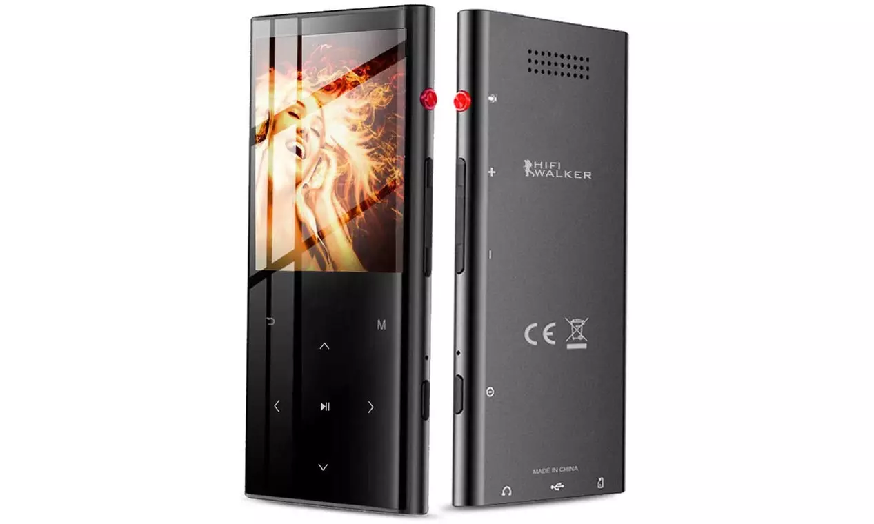 HIFI WALKER MP3 player with Bluetooth, 8GB lossless music player 2.4-inch screen - Primary Image