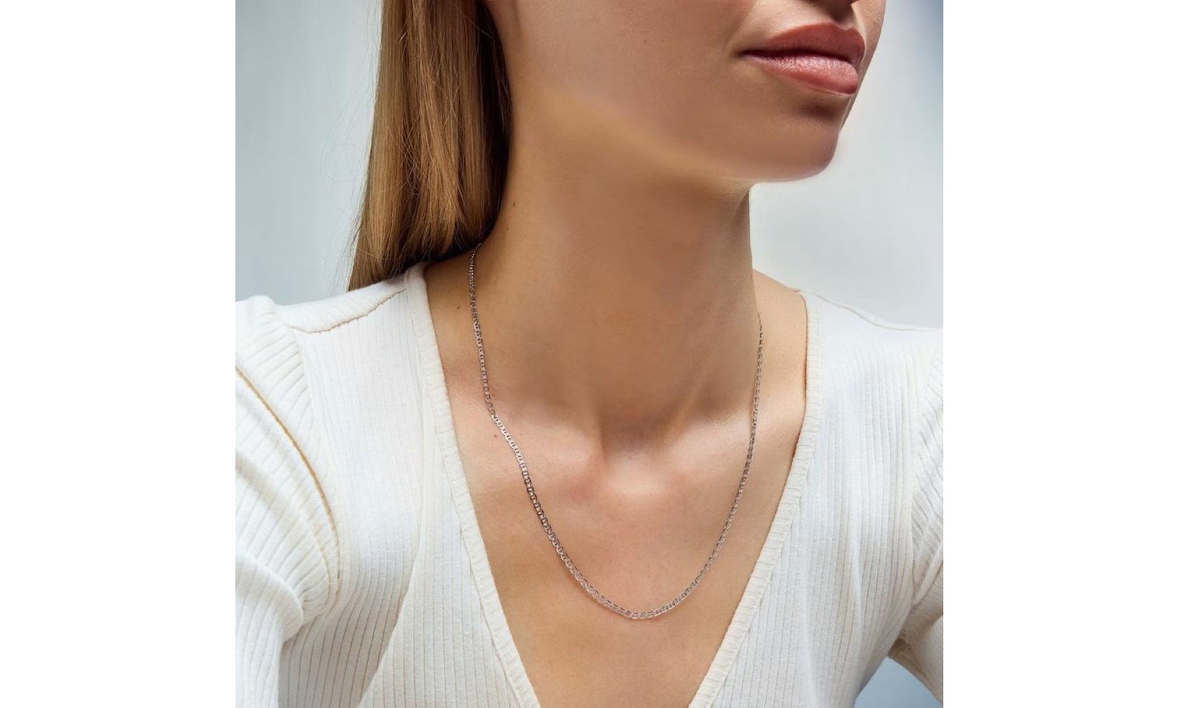 Chain Necklaces 16"-30": Diamond Cut Rope, Snake, Figaro, or Mariner