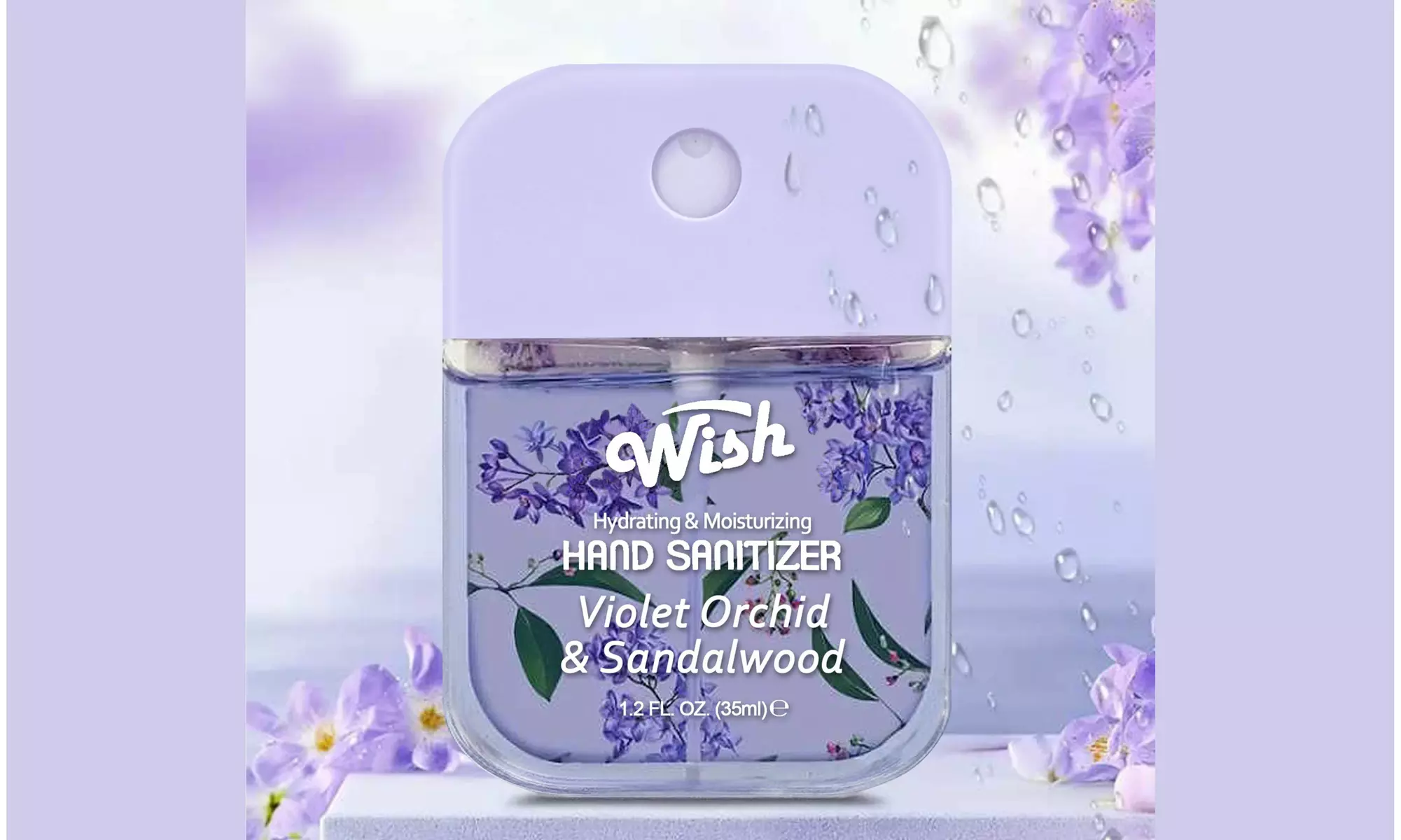 Mist Liquid Hand Sanitizer Spray 1.2oz 