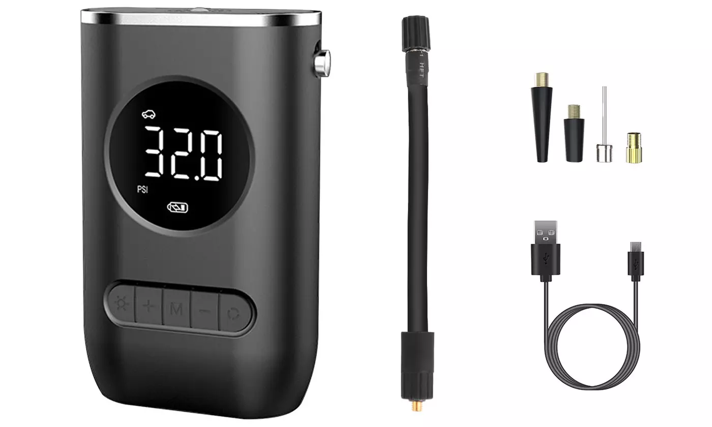 iMounTEK 7.4V 150PSI Cordless Air Pump Tire Inflator Air Compressor w/ Display