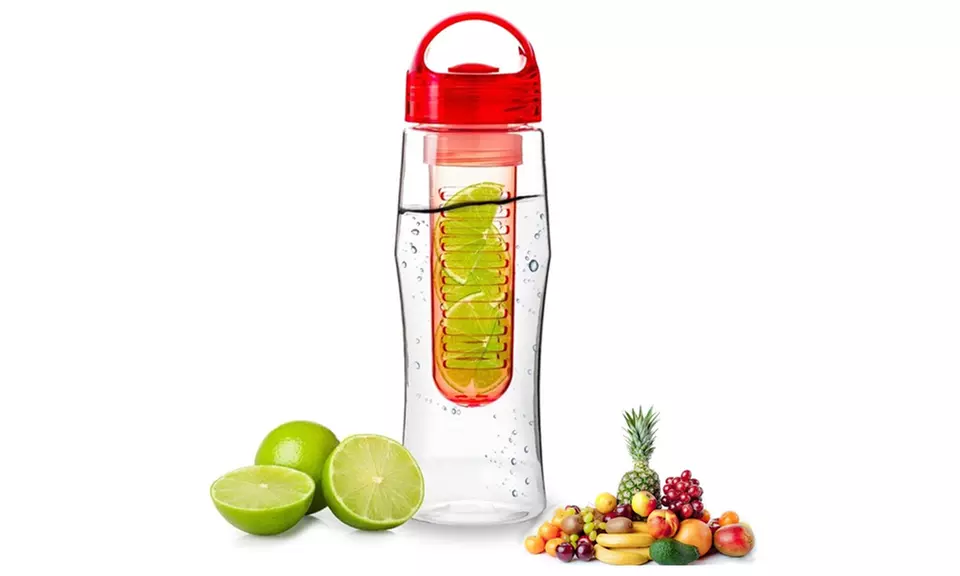 Fruitzola jammer fruit infuser water bottle in 4 colors - Primary Image