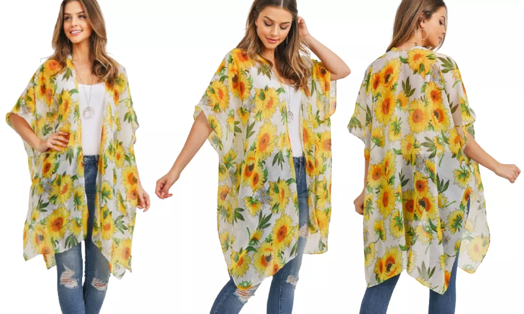 Women's Spring and Summer Kimono and Vest Collection 