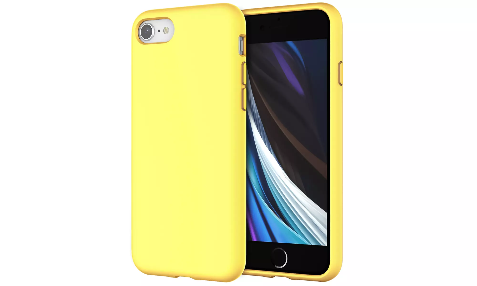 Silicone Case for iPhone 7/8, iPhone SE 3/2, Silky-Soft Touch Shockproof Case