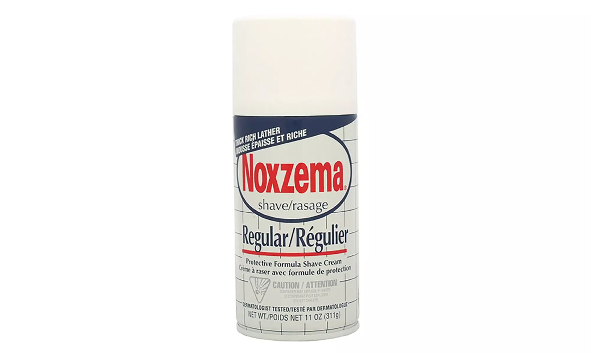 Regular Protective Formula Shave Cream by Noxzema for Men - 11 oz Shave Cream - Second Medium