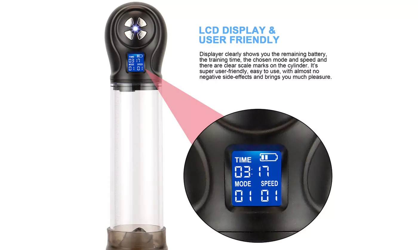 Electric Penis Pump Vacuum Enlargement Penile Extender