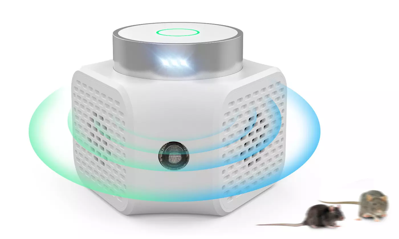 Mice Pest Repellent Plug-ins Rodent Squirrels Indoor Ultrasonic Rat Control - Primary Image
