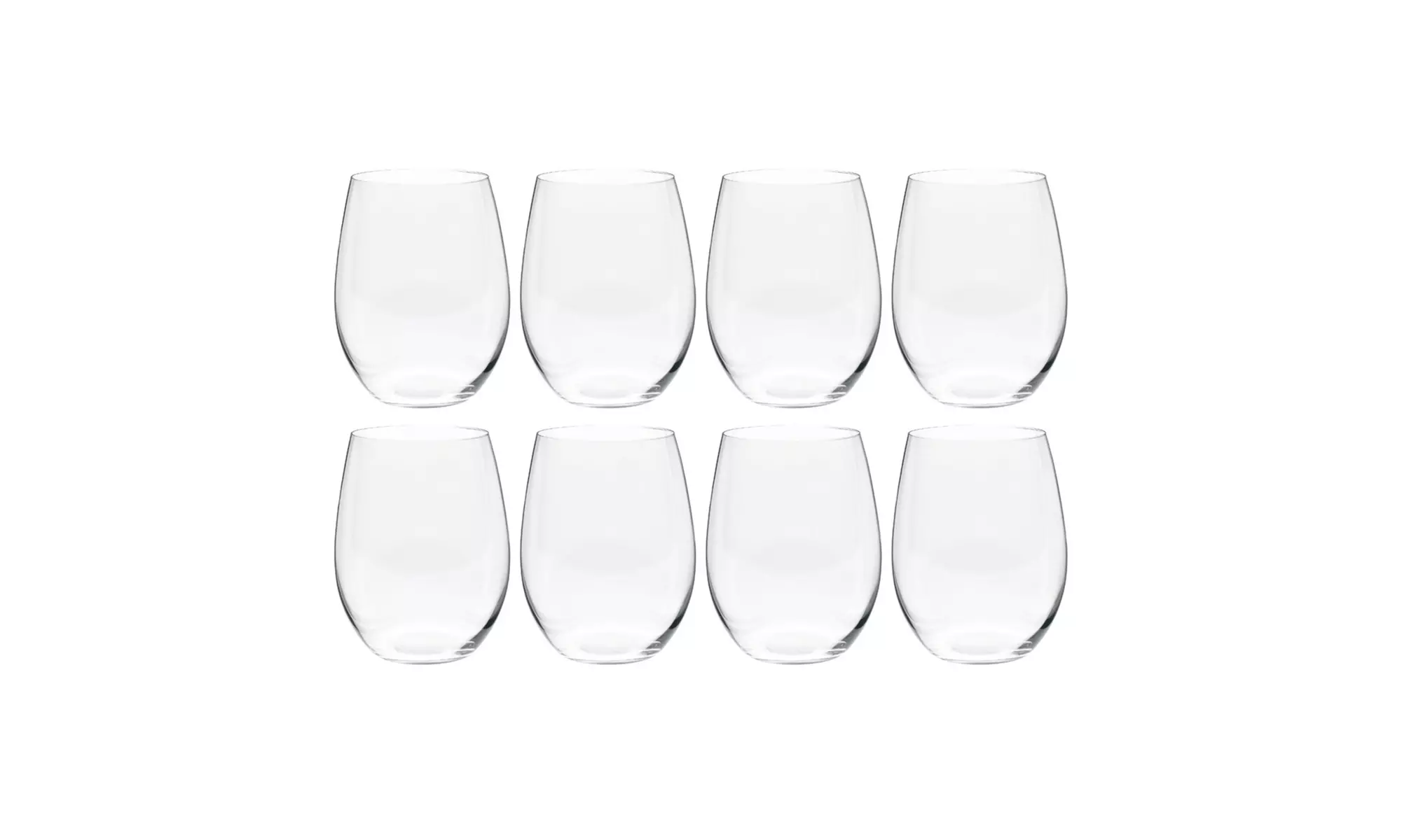 Riedel O Cabernet Glasses (Set of 6 with 2 Bonus Glasses) with Microfiber Cloth - Second Medium