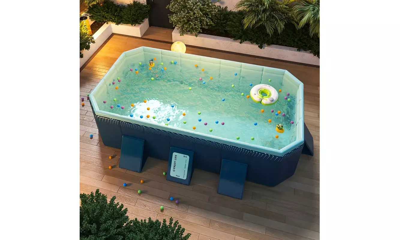  1.8 PVC inflatable folding swimming pool