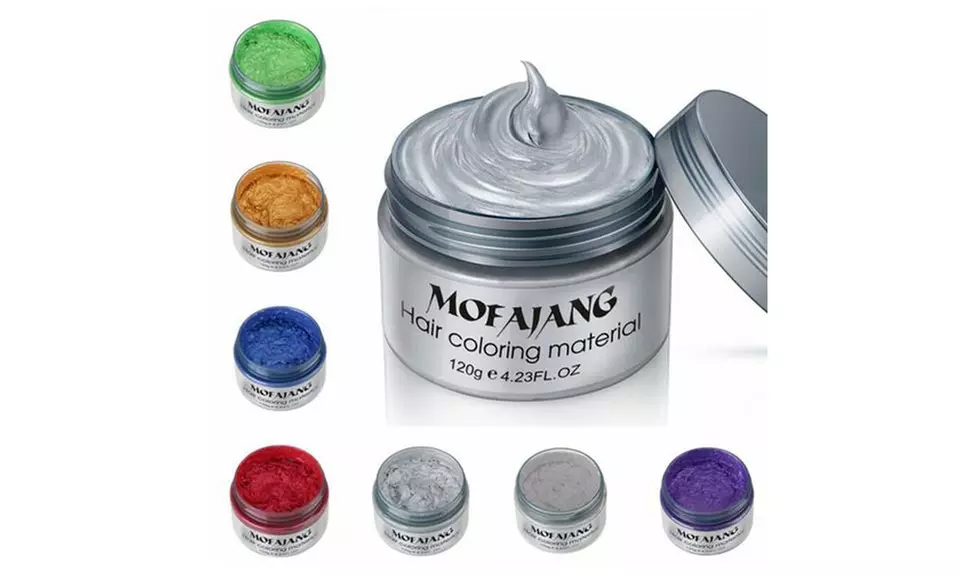 Temporary Hair Color Wax Mud Unisex DIY Hair Dye Long Lasting Fashion Style Wax - Primary Image
