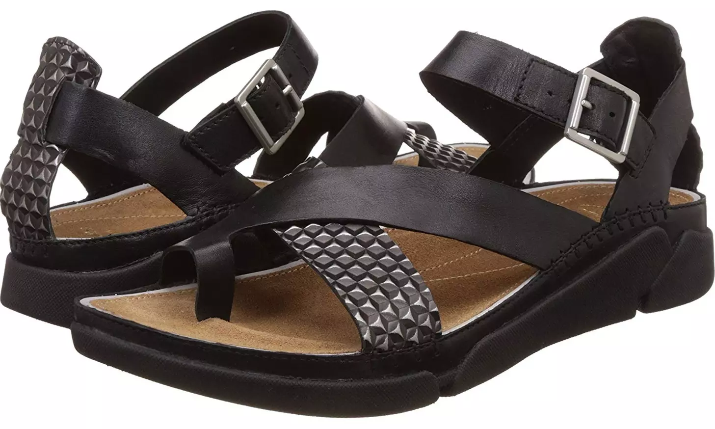 CLARKS Women's Tri Ariana Toe Loop Sandal-6.5M - Primary Image