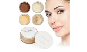 Phoera Translucent Loose Setting Face Powder Makeup Foundation Smooth Full Size