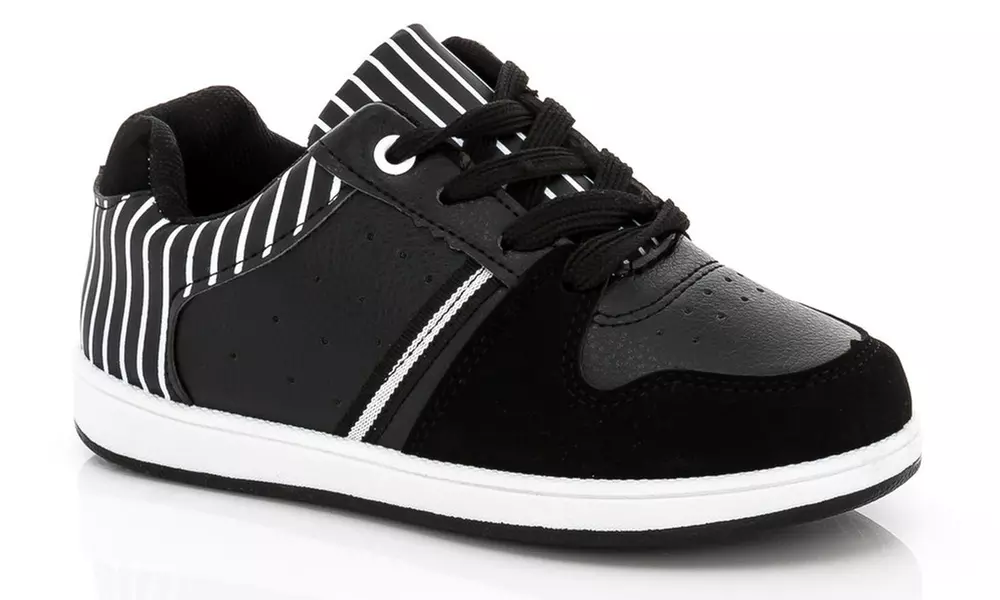 Coco Jumbo Ashley Girls' Low-Top Sneakers Toddlers to Big Kids - Second Medium