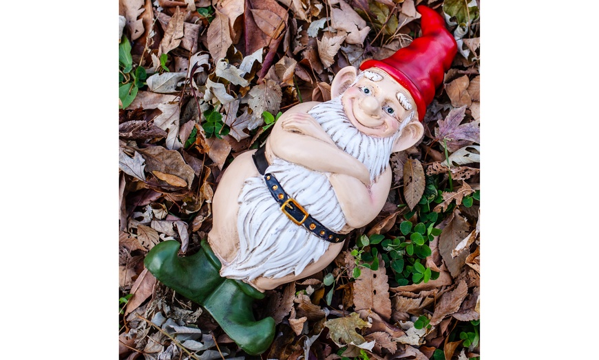 Exhart Sunbathing And Buttocks Naked Garden Gnome Statues Groupon