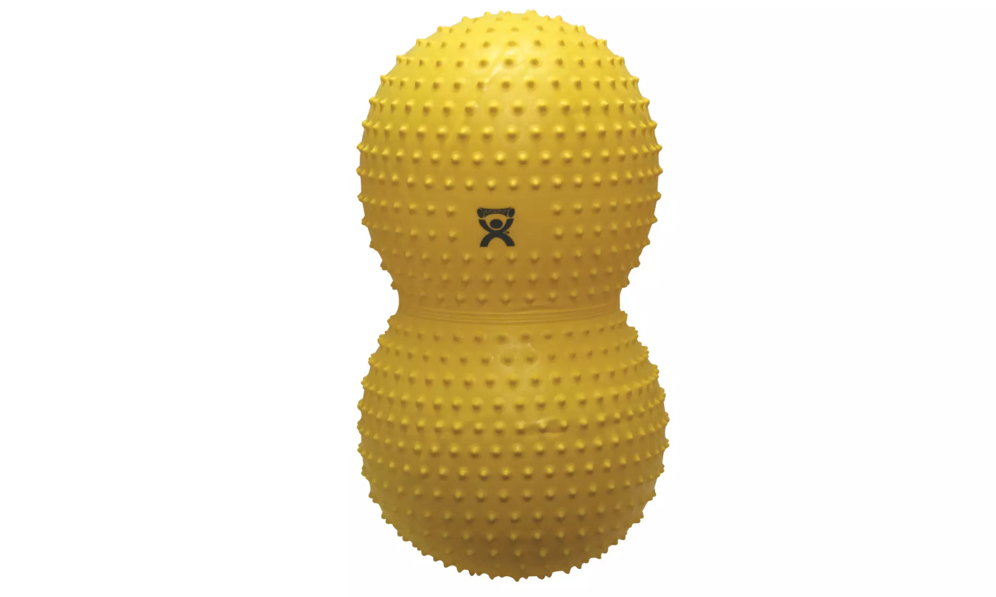 CanDo Inflatable Exercise Sensi-Saddle Roll - Yellow - 16" Dia x 35" L  - Primary Image