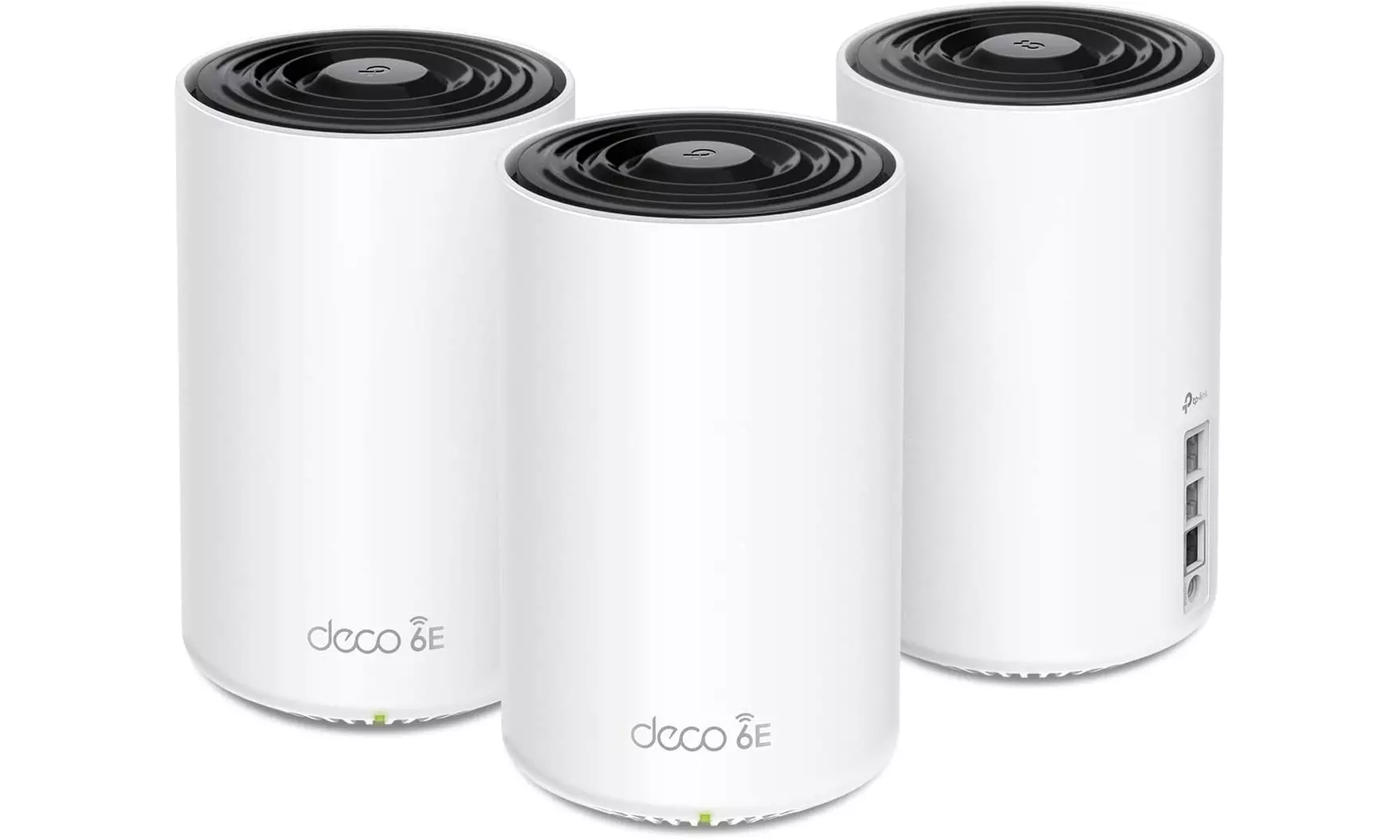 TP-Link Deco AXE5400 Tri-Band WiFi 6E Mesh System 6GHz Band 3-Pack White-New