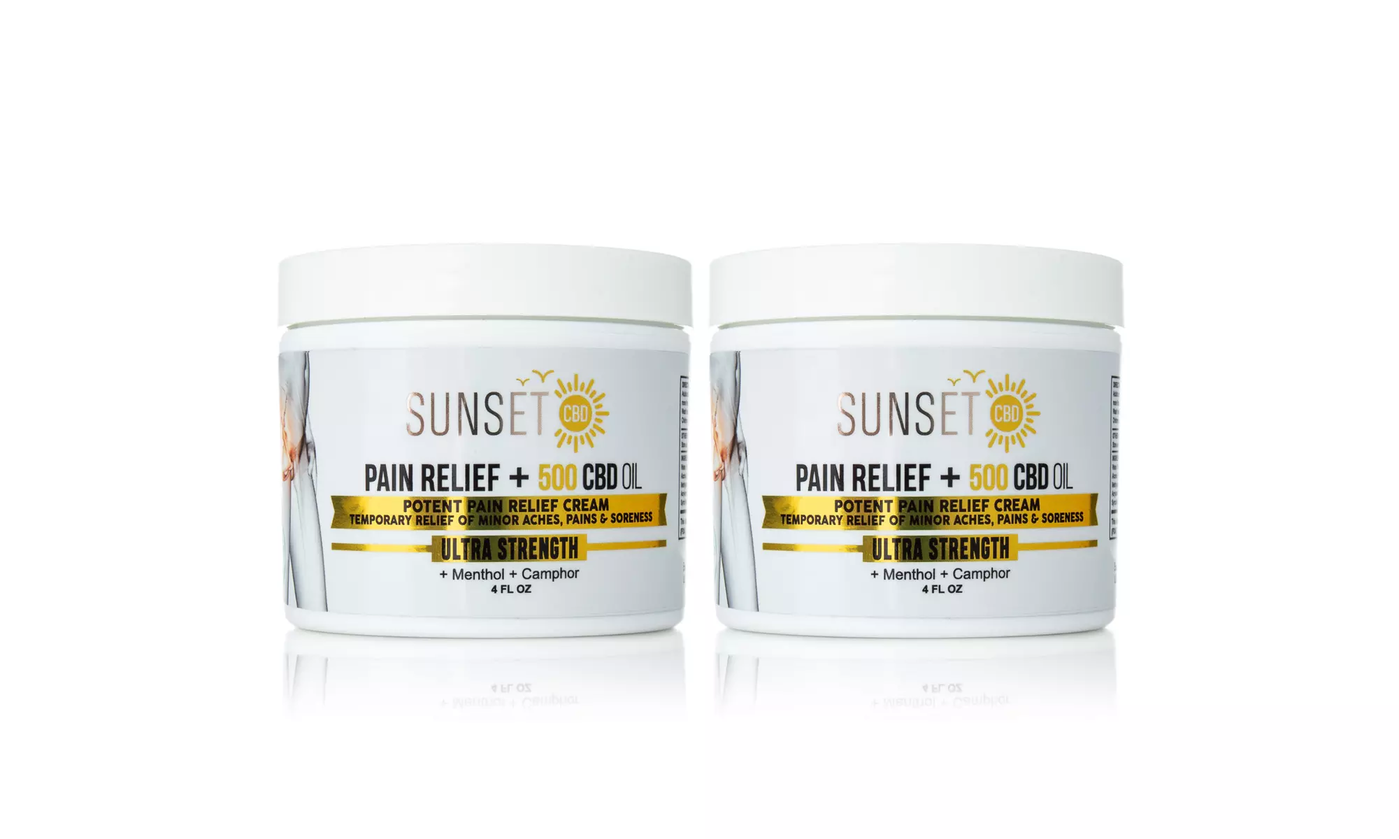 Sunset CBD Bundle and Save - Sunset 1000MG Pain Relief Cream Options