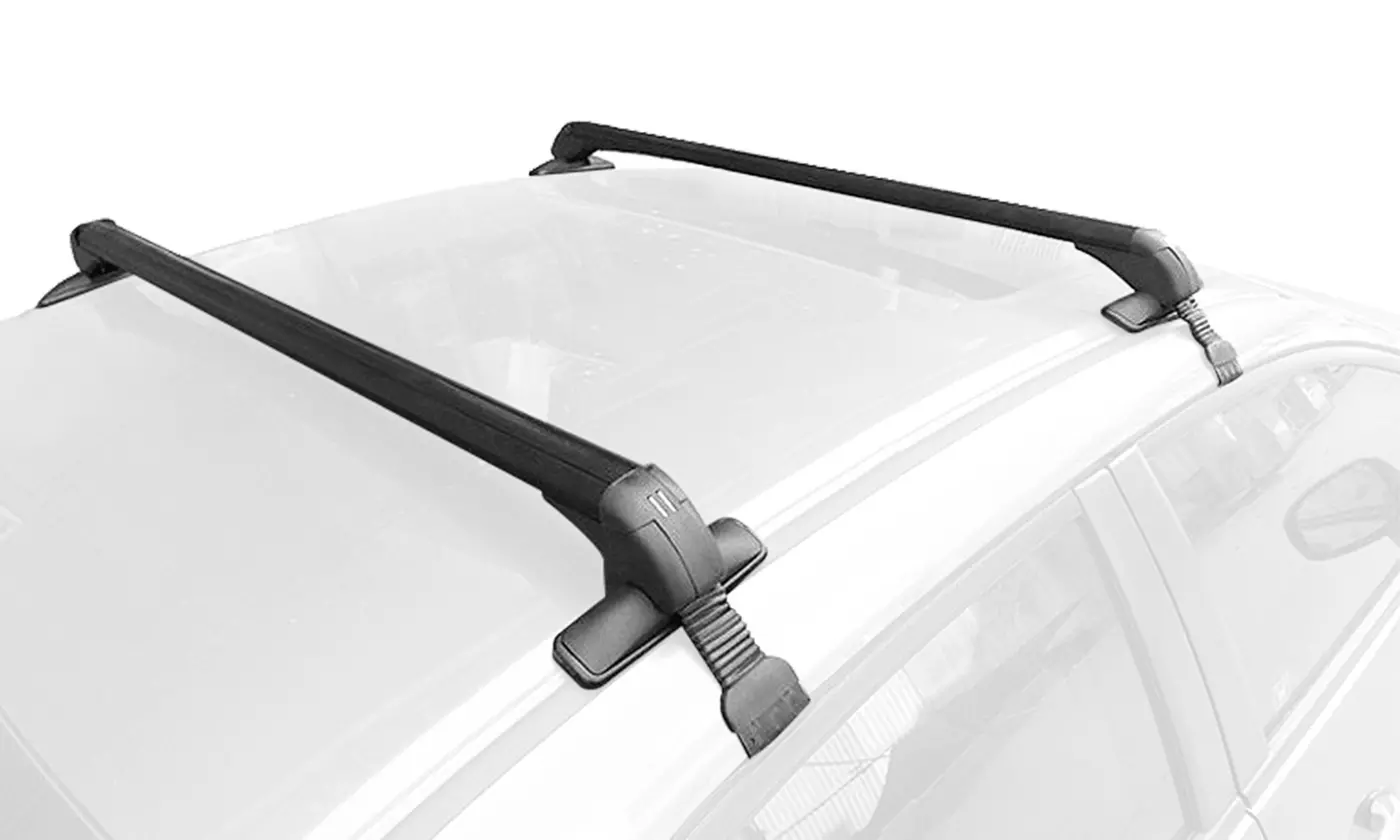 iMounTEK 43-Inch Universal Luggage Roof Rack Cargo Cross Bars with Lock & Keys