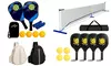 iMounTEK Pickleball Set with Paddles, Indoor and Outdoor Balls with Carry Bag
