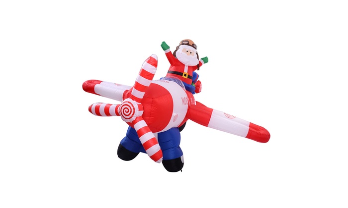 Costway 8 Ft Airblown Inflatable Christmas Xmas Santa Claus