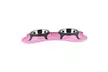Spill Proof Pet Double Diner Pink Bowl Stainless Steel By Boomer N Chaser - Second Medium