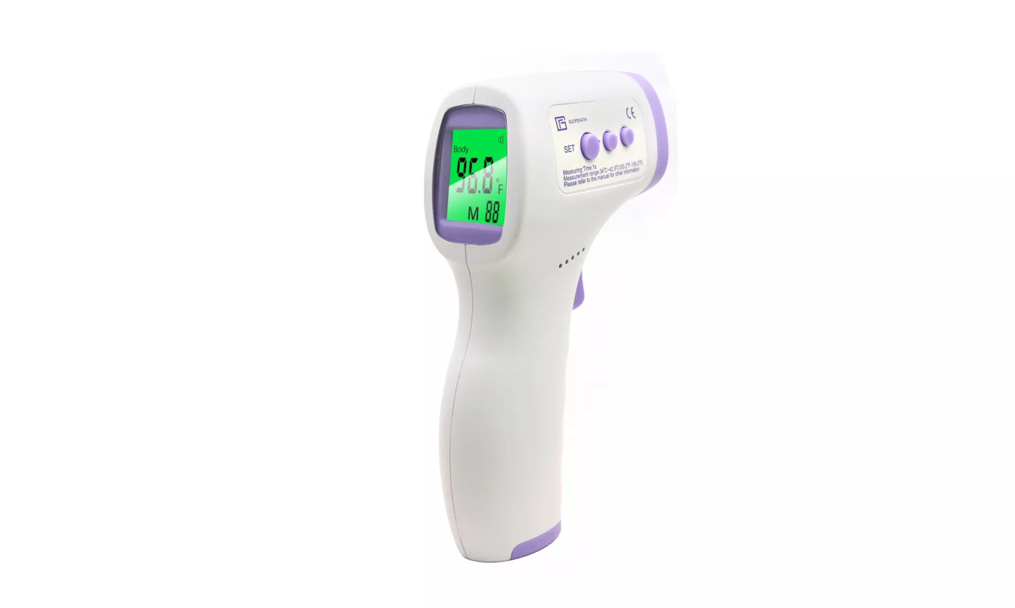 Forehead Infrared Thermometer LCD Screen Digital Non-Contact for Adult & Baby